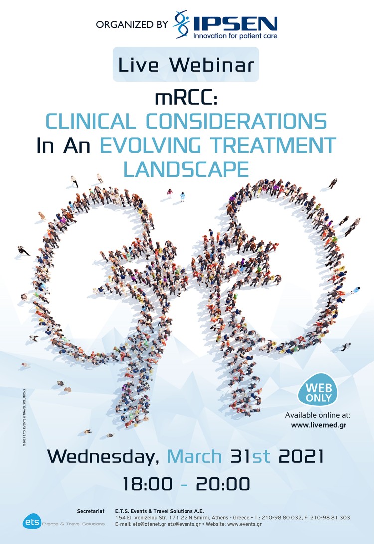 Live Webinar  - mRCC: Clinical considerations in an evolving treatment landscape  