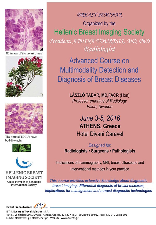 Advanced Course on Multimodality Detection and Diagnosis of Breast Diseases